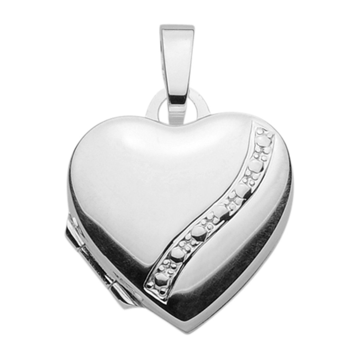 Medaillon Zilver 925/- Hart