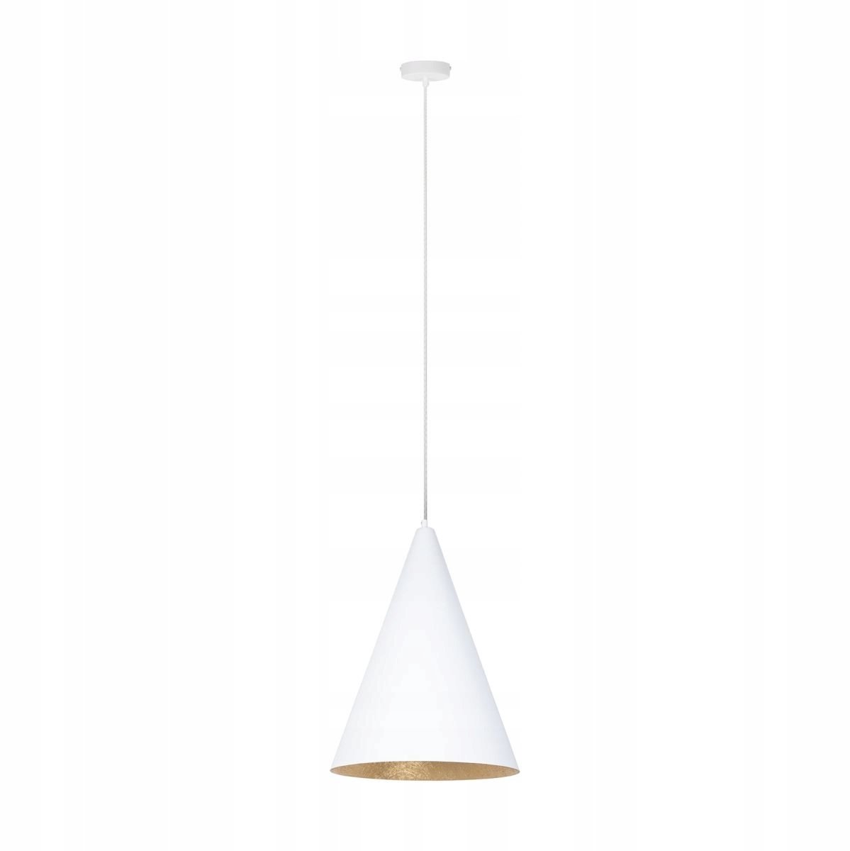 Sigma Lighting VESUVIO Hanglamp Kegelvormig met Gouden Accent