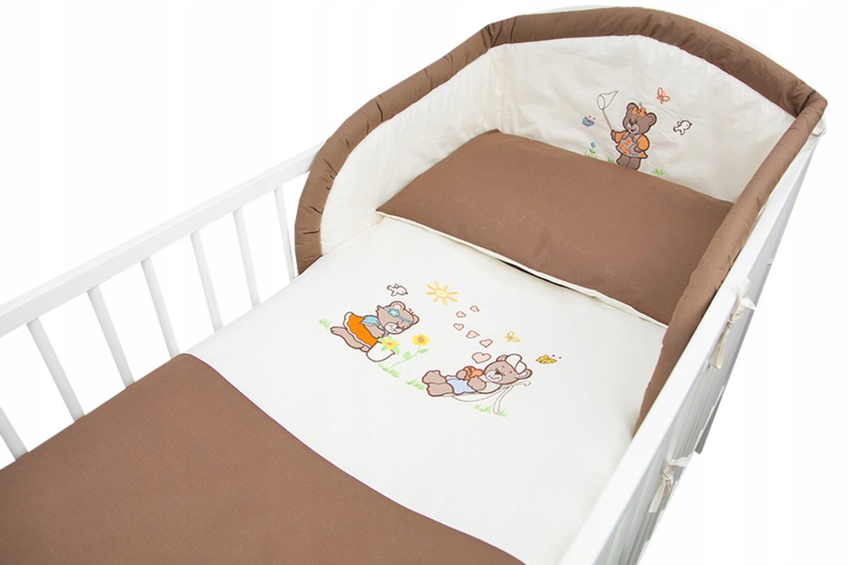 Image of 3-delige Kinder beddengoedset 120x90cm - 100% Katoen