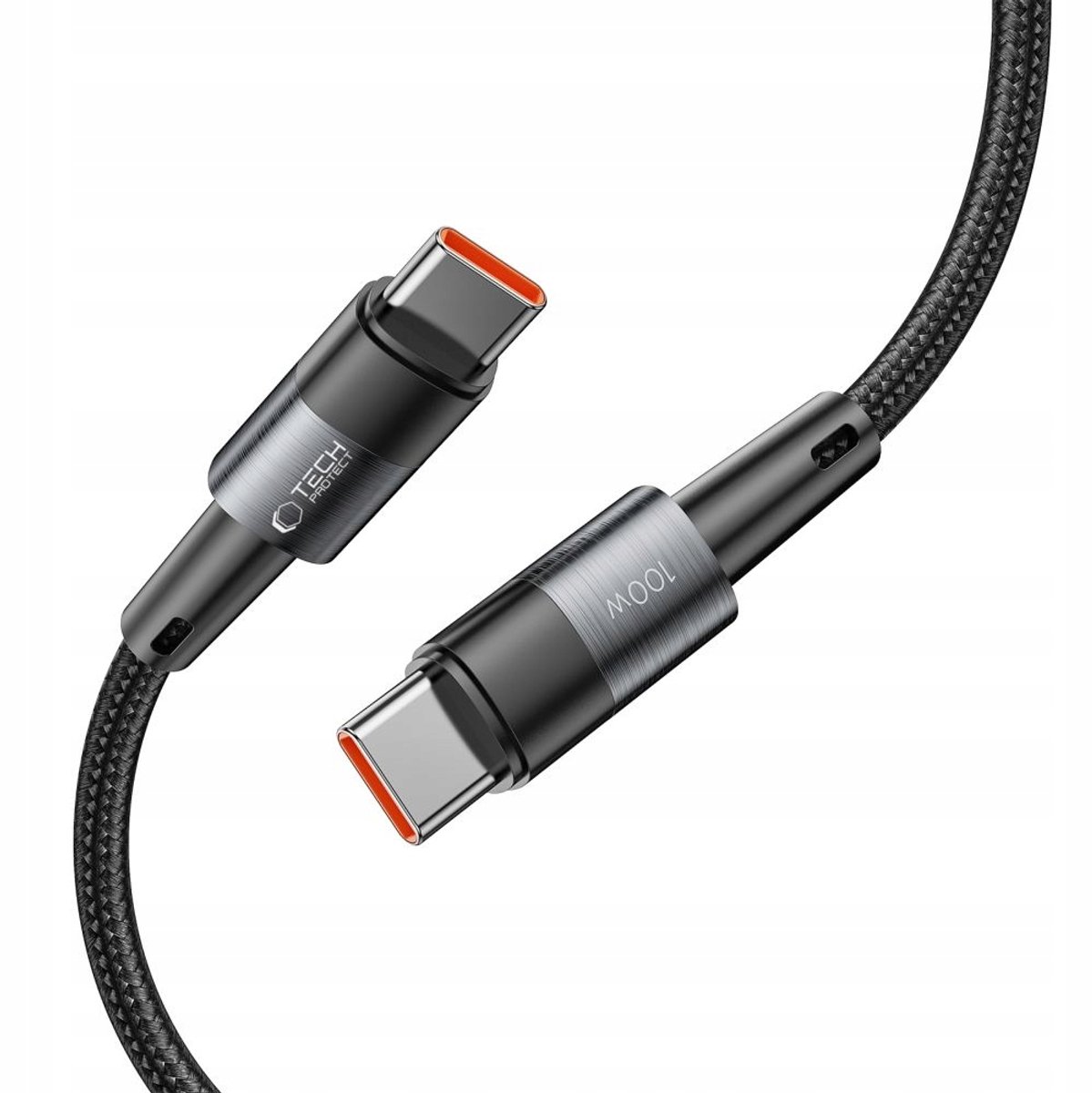 Tech-Protect UltraBoost USB-C Kabel 25cm PD100W - Grijs