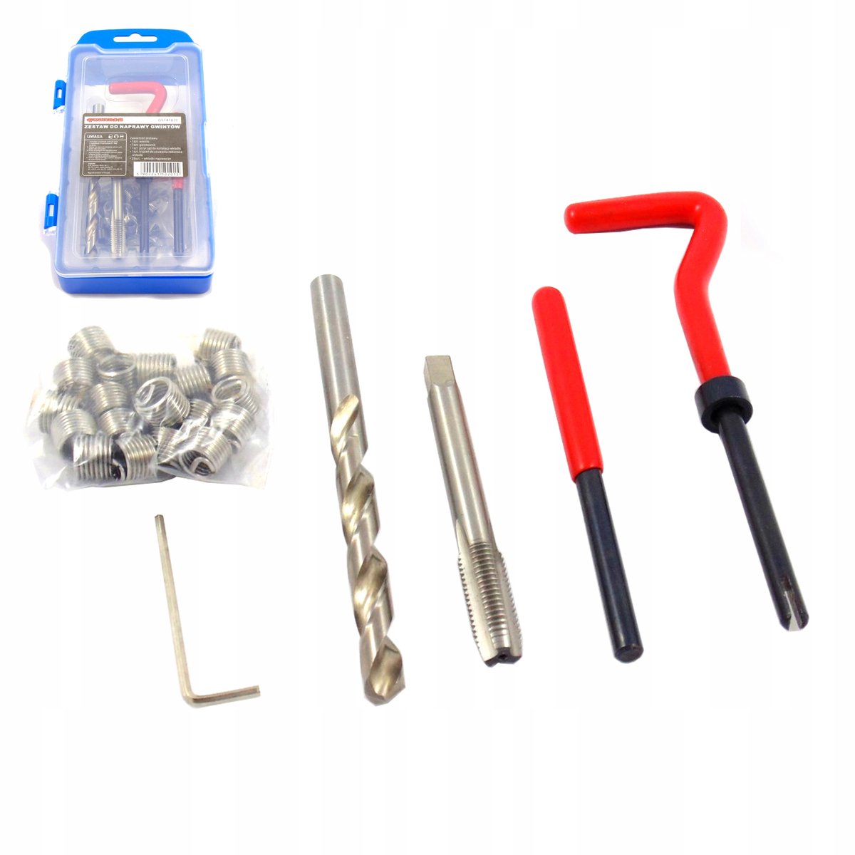 Reparatieset Schroefdraad M12 x 1,5 - 15 Delig