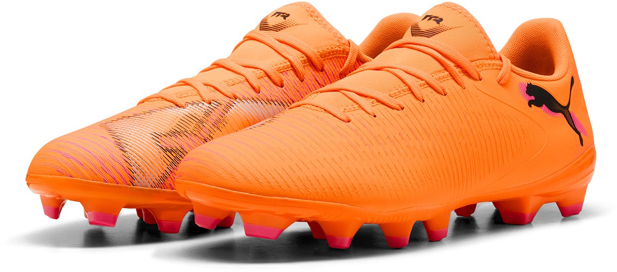 Puma voetbalschoenen FUTURE 8 PLAY FG/AG unisex sportschoenen 108602 oranje