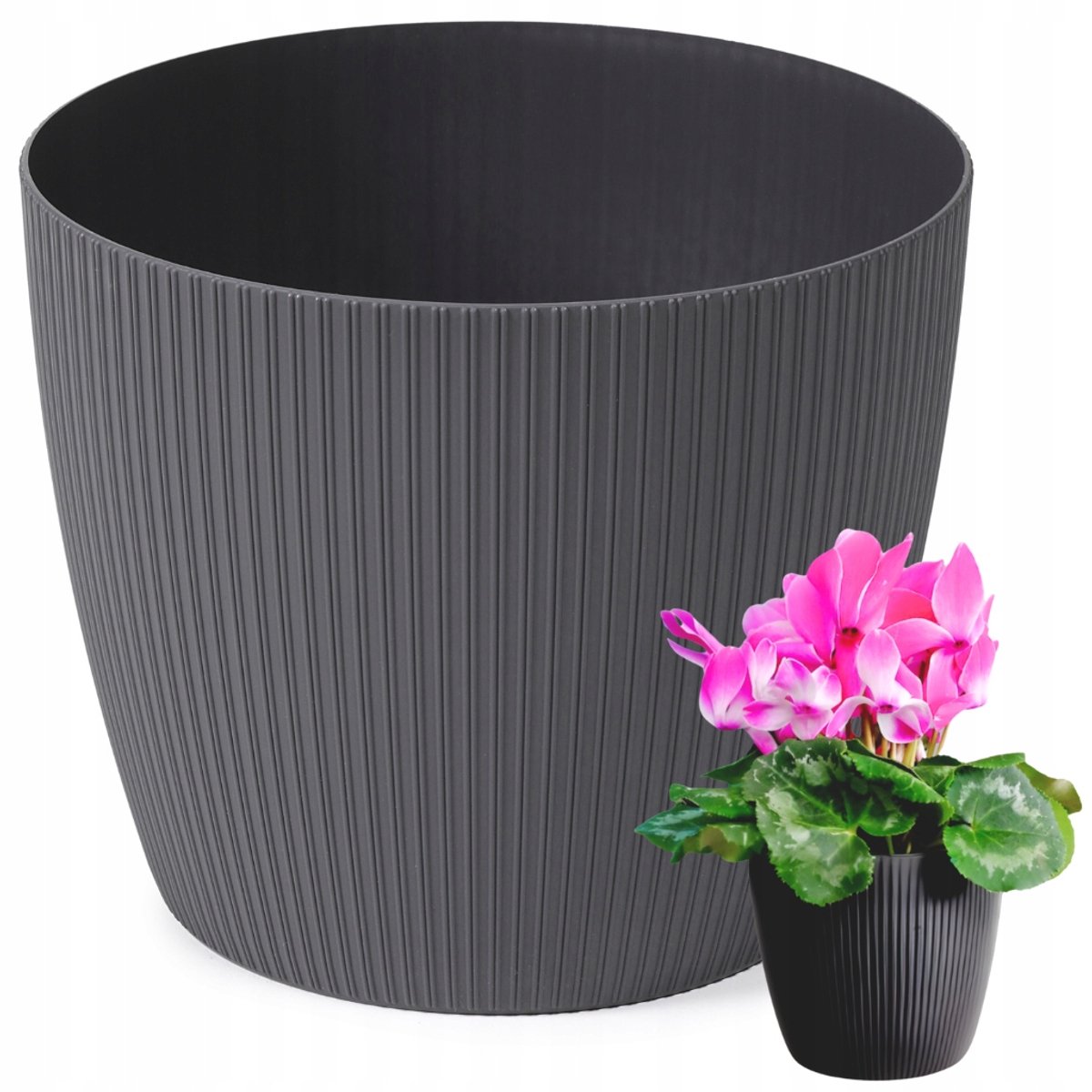 Magnolia Jumper ECO Pot 110 Antraciet - Gerecycled Kunststof