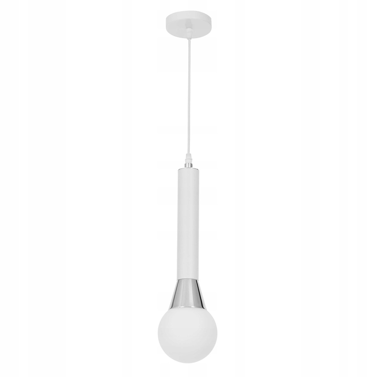 Lumina Deco Folino W1 Hanglamp Wit/Chroom G9 5W
