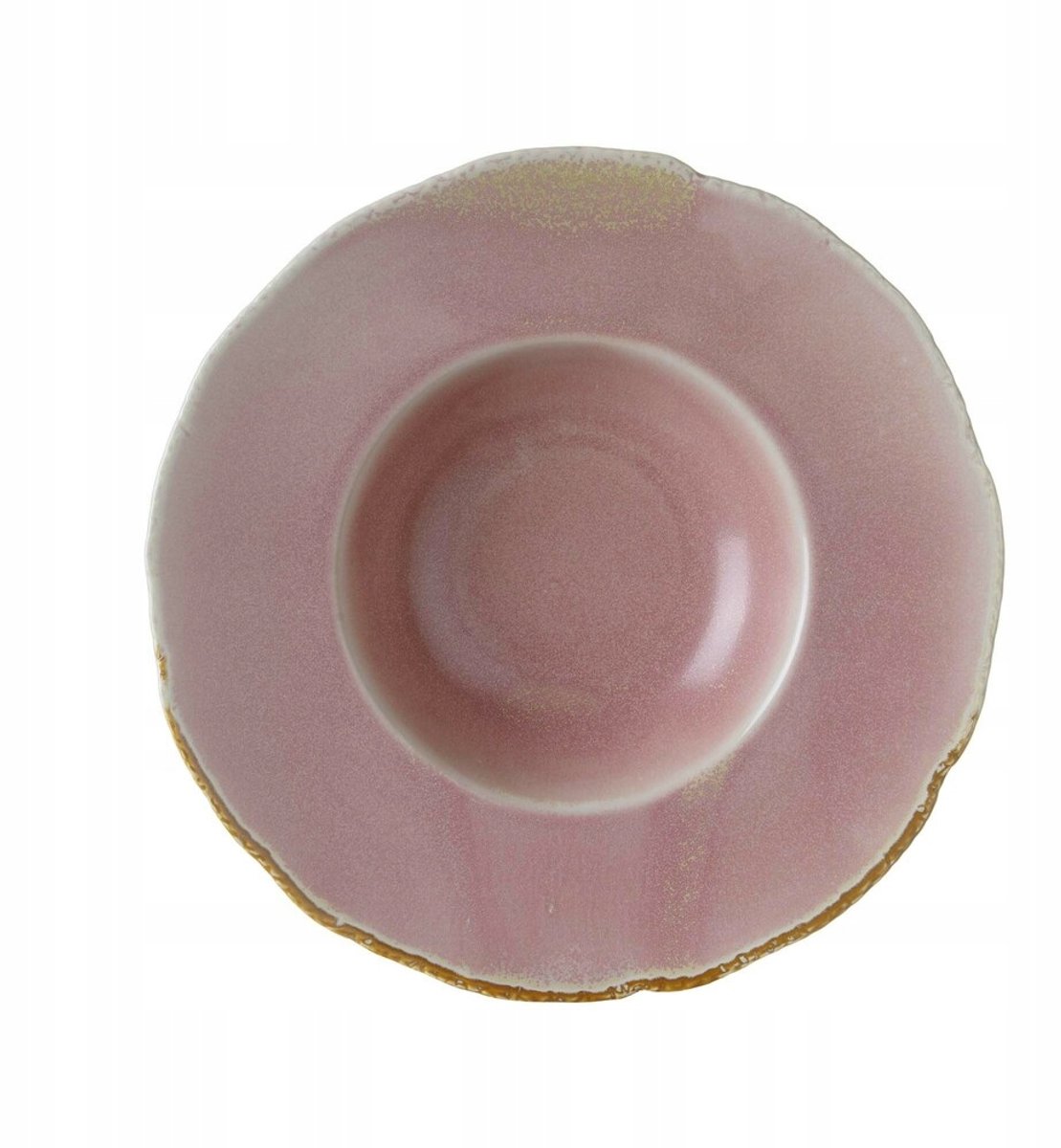 Fine Dine Roze Pastabord Ø 28cm - Unieke Porseleinen Schotel