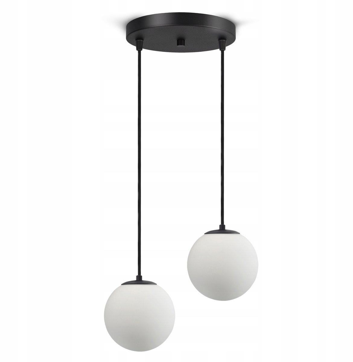 Hanglamp Glazen Bollen G9 Wit Mat - 561-EZ2