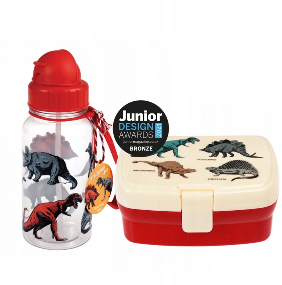 Dino Lunchbox & Drinkgerei Set - Rex London