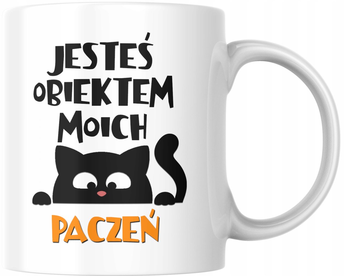 Grappige Kattenmok - "Jij Bent Het Object Van Mijn Blikken" - Cadeau