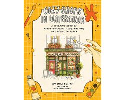 Omslag van Cozy Shops in Watercolor