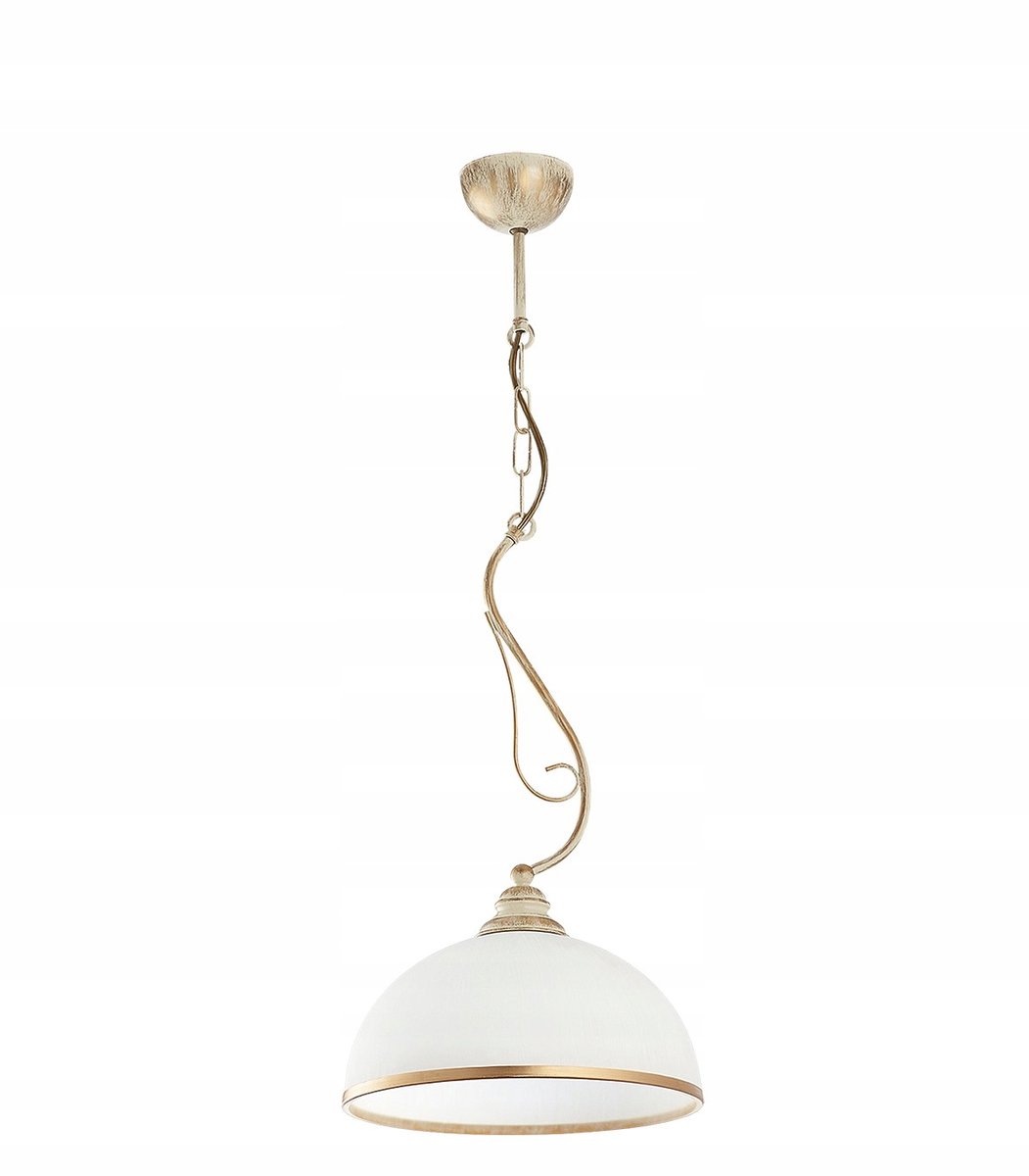 Jupiter XSARA Hanglamp - 1xE27, Ecru/Messing, 85cm