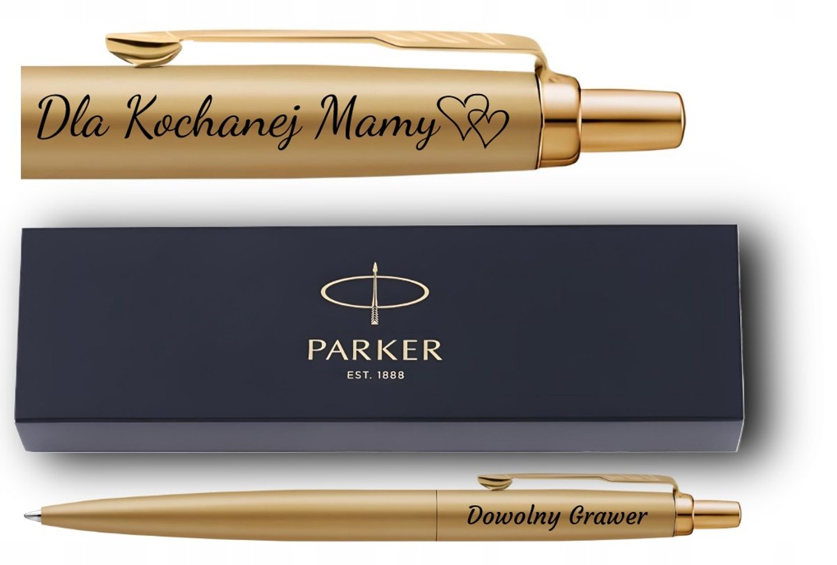 Parker Jotter XL Gouden Pen met Gravure - Uniek Cadeau