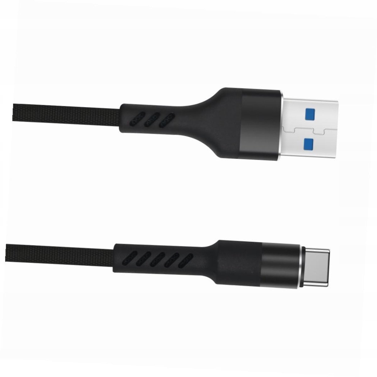 USB-C Kabel 1m Snel Laden Versterkt Wit voor Xiaomi 12T