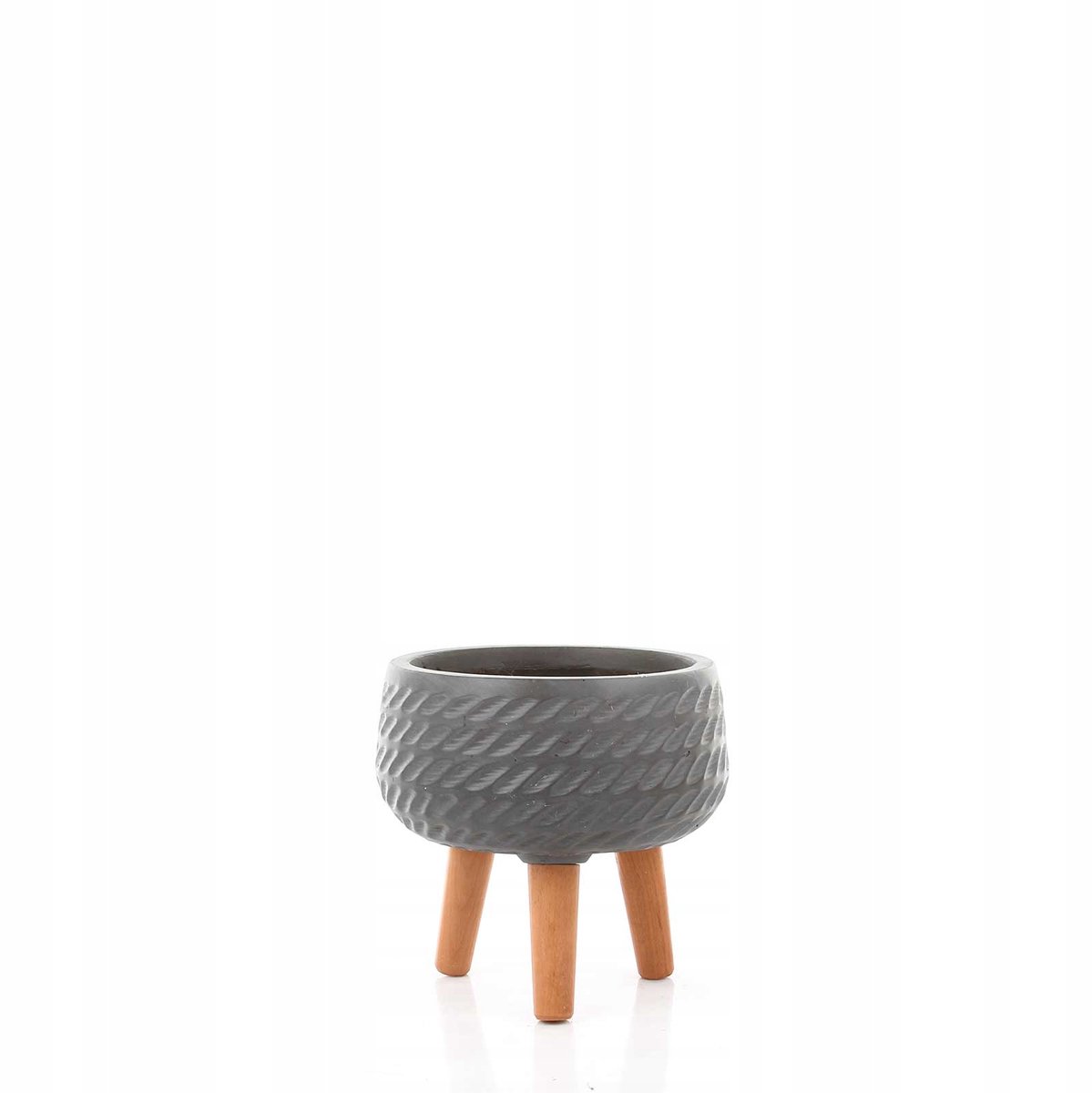Corda Kom 24/23 cm droge pot op houten pootjes