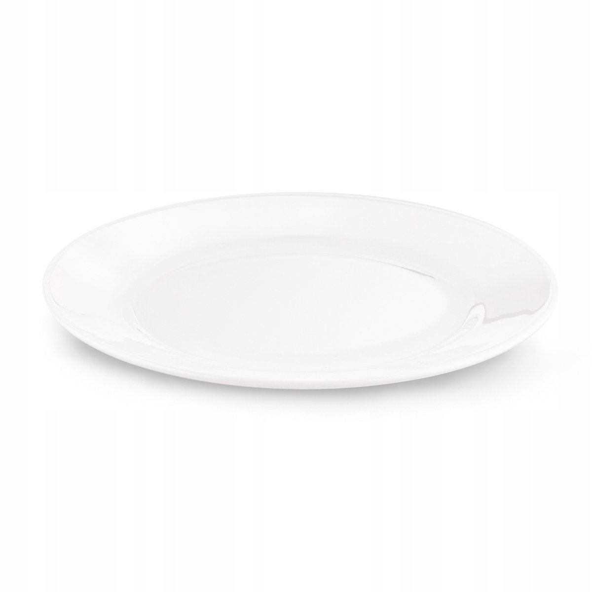 Suzi Dinerbord Rond 25 cm - Wit Gehard Opaline glas