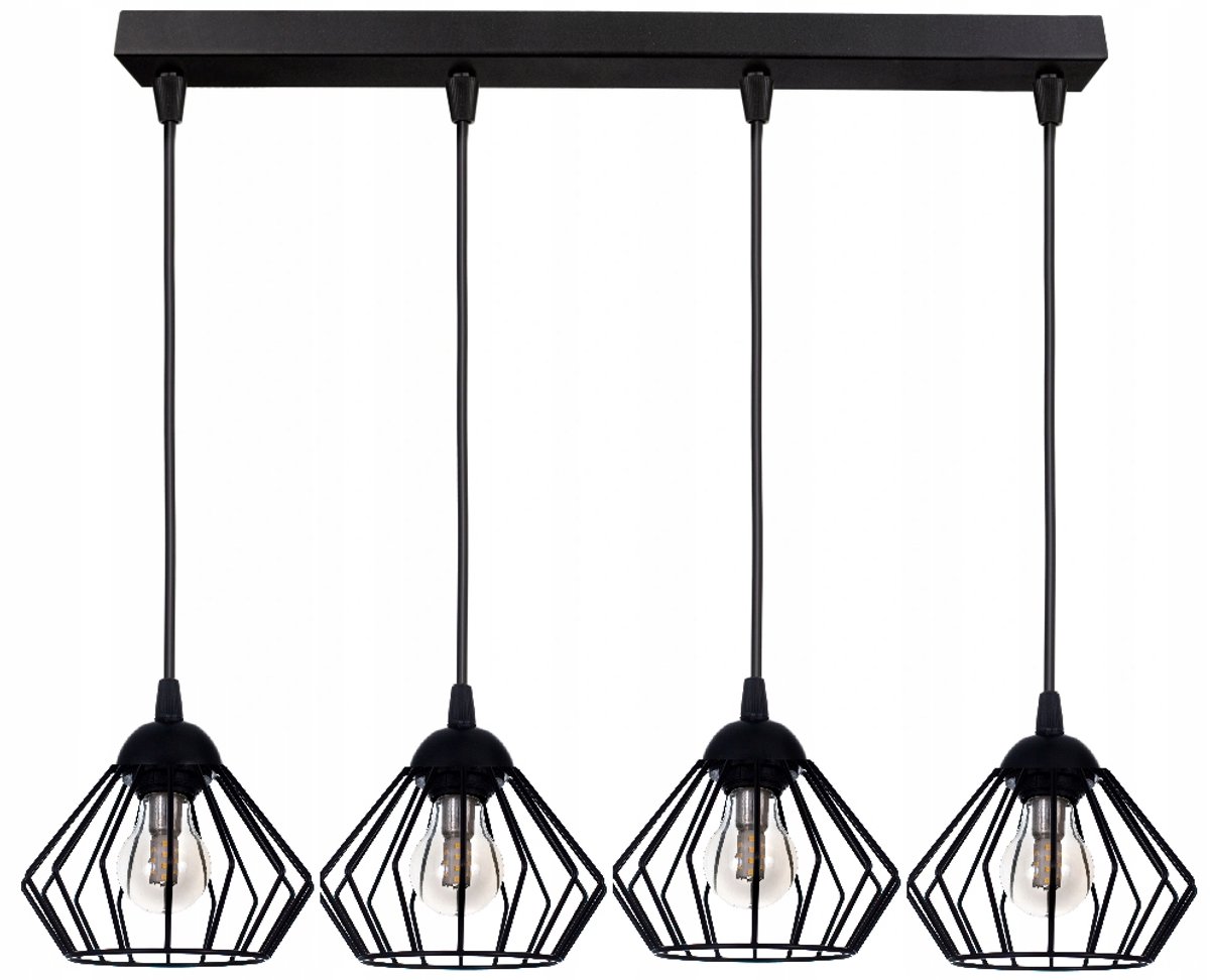 Moderne Hanglamp Zwart Metaal E27 - Stijlvolle Loft Verlichting