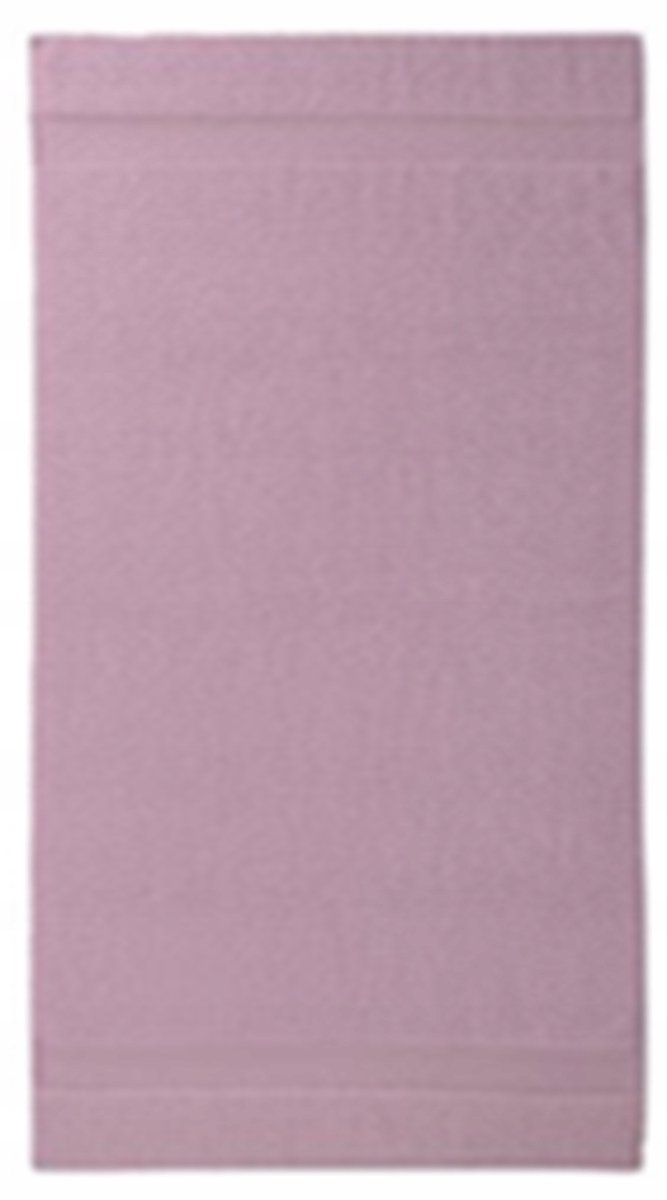 Zachte Roze Katoenen Handdoek Wellness 50x100 cm 450GSM