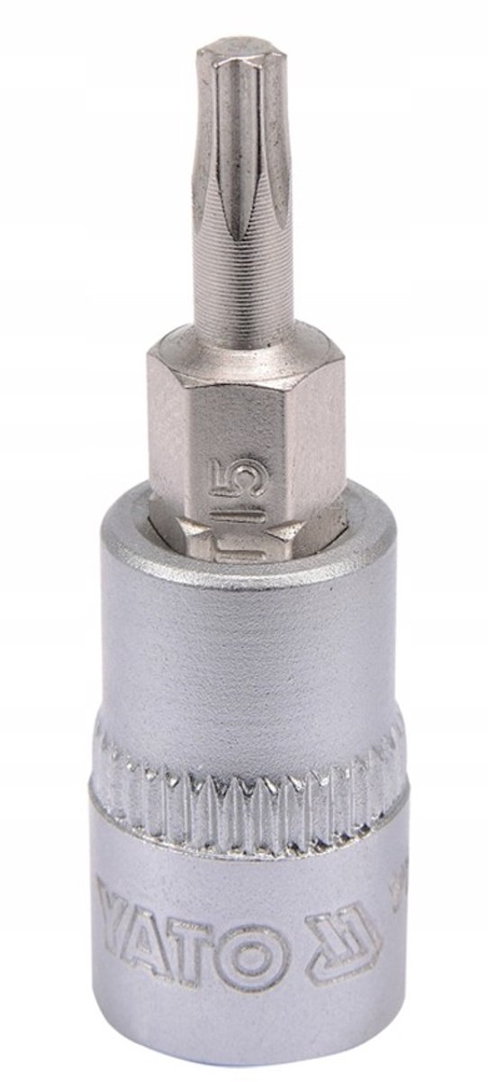 Yato Torx Dopsleutel 1/4" T15 L37mm - Professioneel Gereedschap
