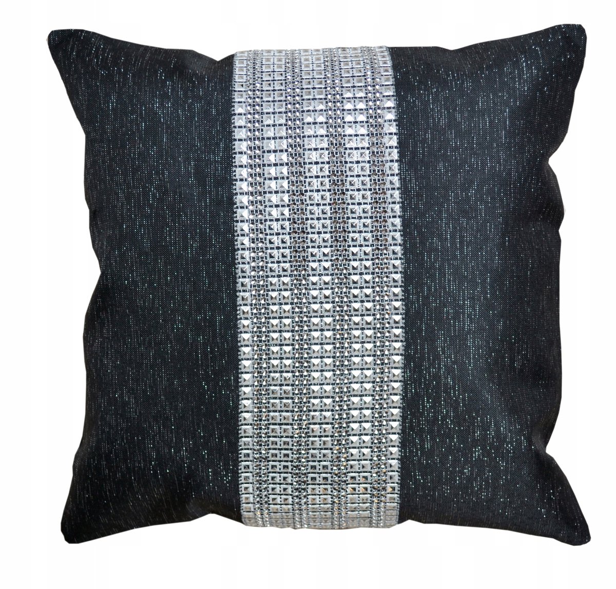 Moderne Decoratieve Sierkussenhoes Oskar 40x40 Zwart