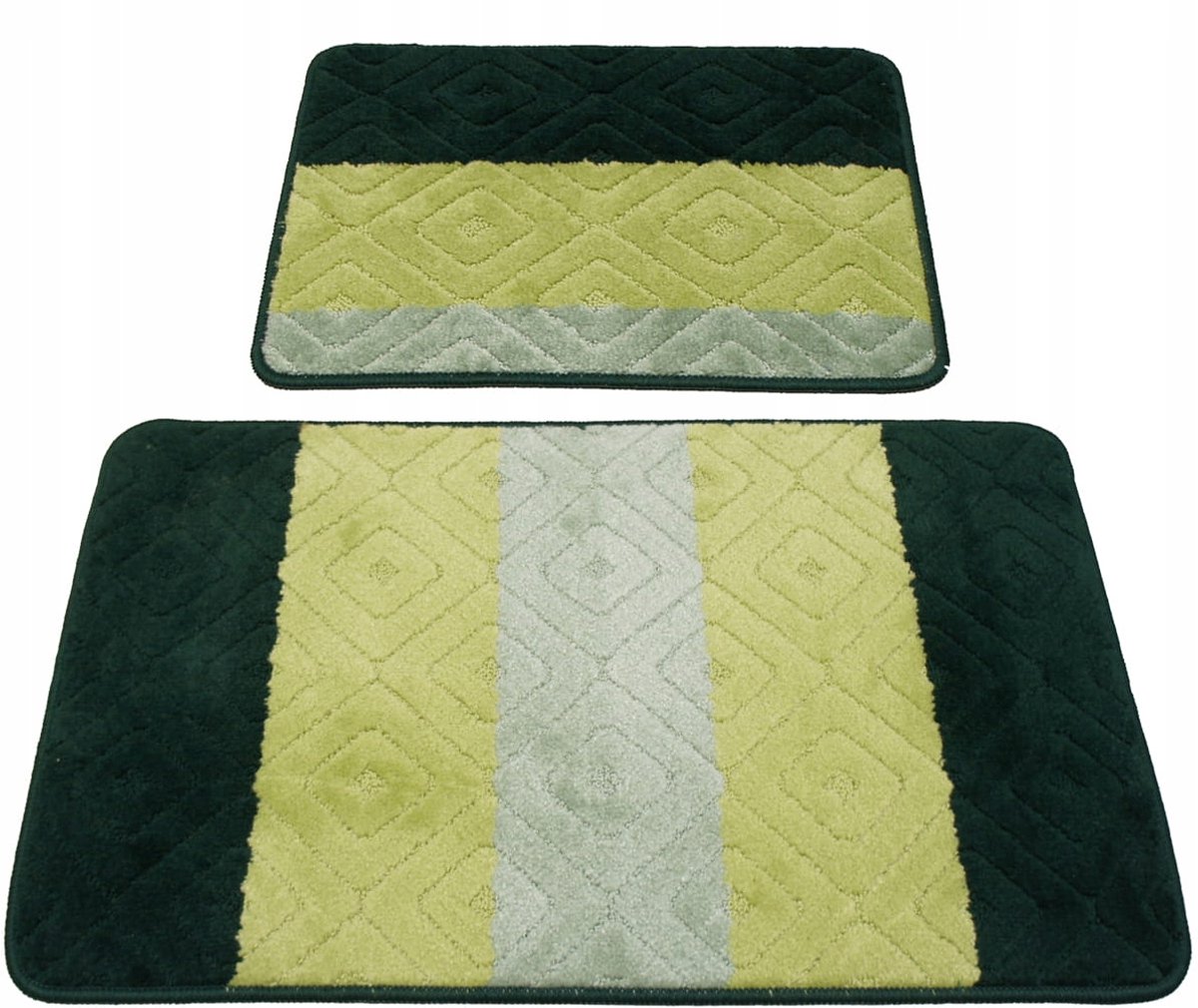 Zachte Antislip Badkamermatten Set - 2 Delig