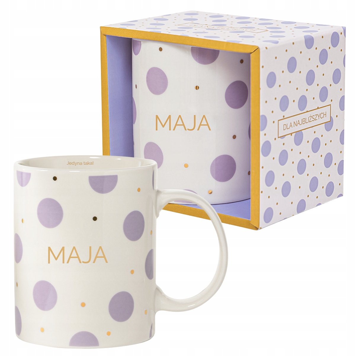 Maja Mokkakeramiek met Naam - Uniek Cadeau voor Haar