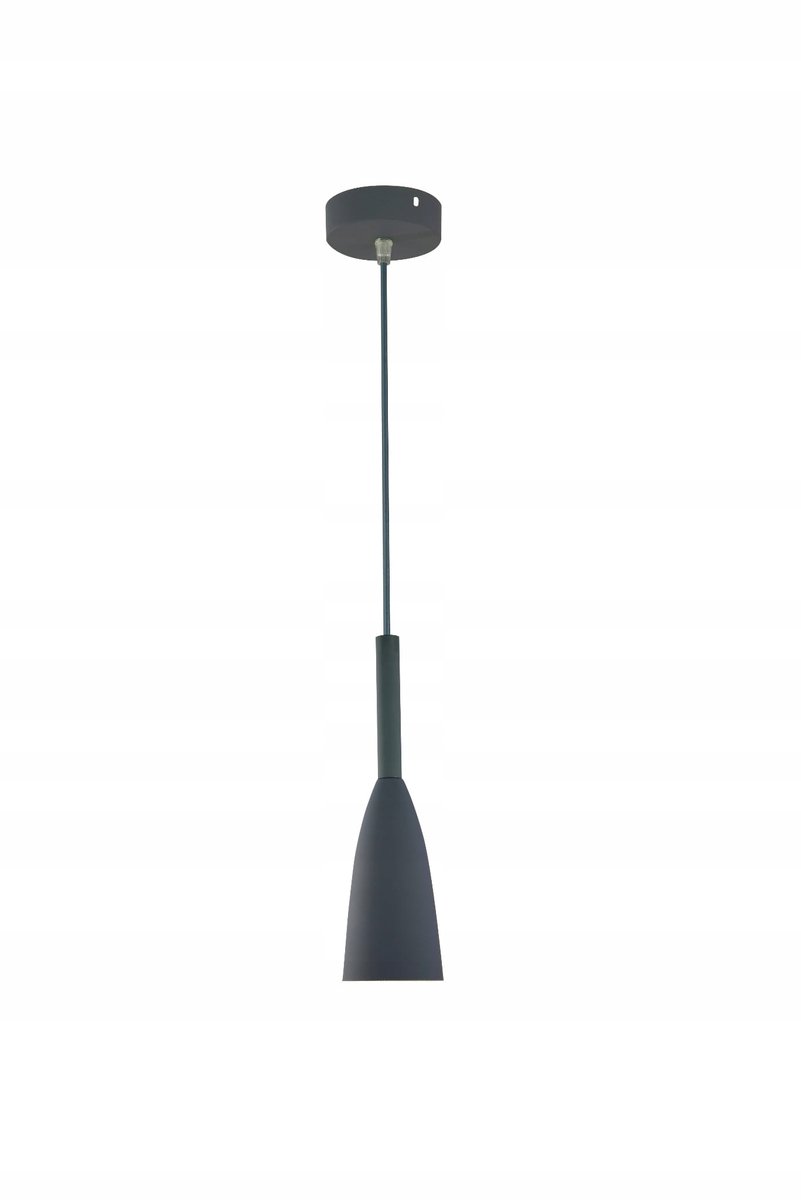 Solin Hanglamp Grijs Metaal E27 - Stijlvol en Modern