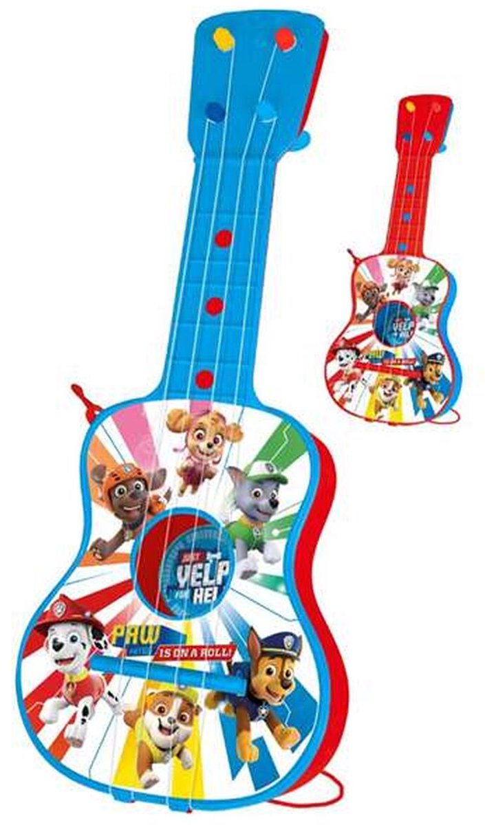 Kindergitaar The Paw Patrol 4 Touwen
