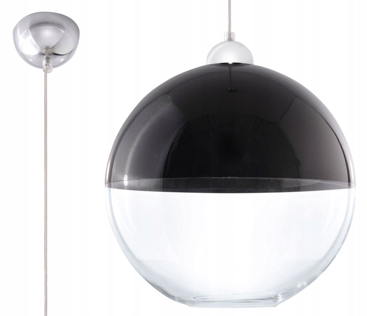 Lampa wisząca GINO Zwart Modern Design - Stijlvolle Verlichting