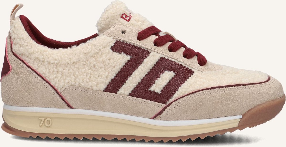 BACK70 Jogger Fur Sneakers - Textiel - Dames - Beige - Maat 41