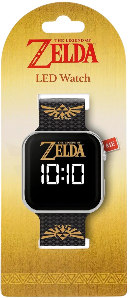 The Legend of Zelda LED Horloge met Bedrukte Band