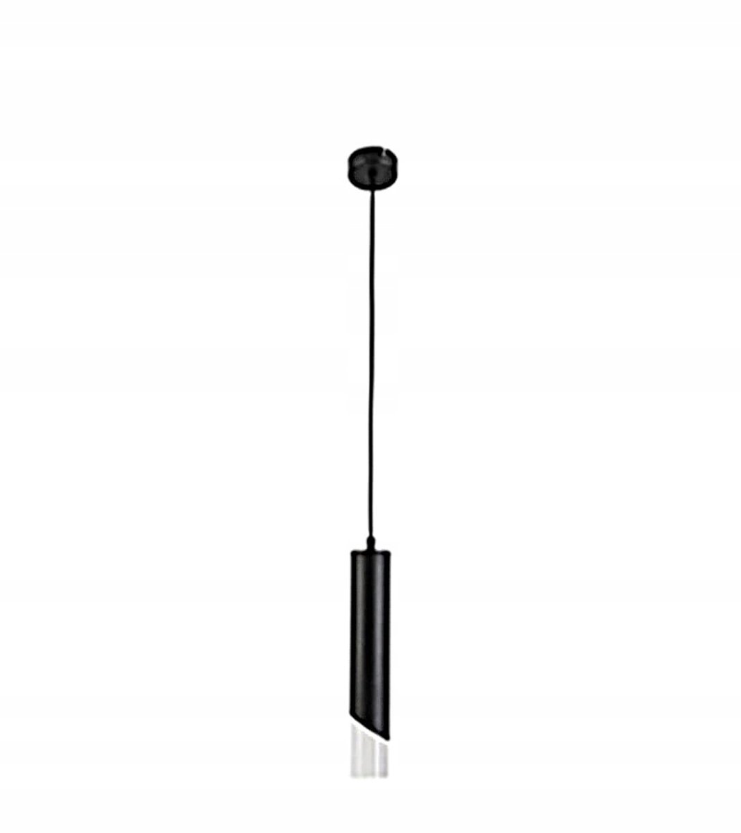 Reality Hardin Hanglamp Zwart Mat - Moderne Cilindrische Plafondlamp