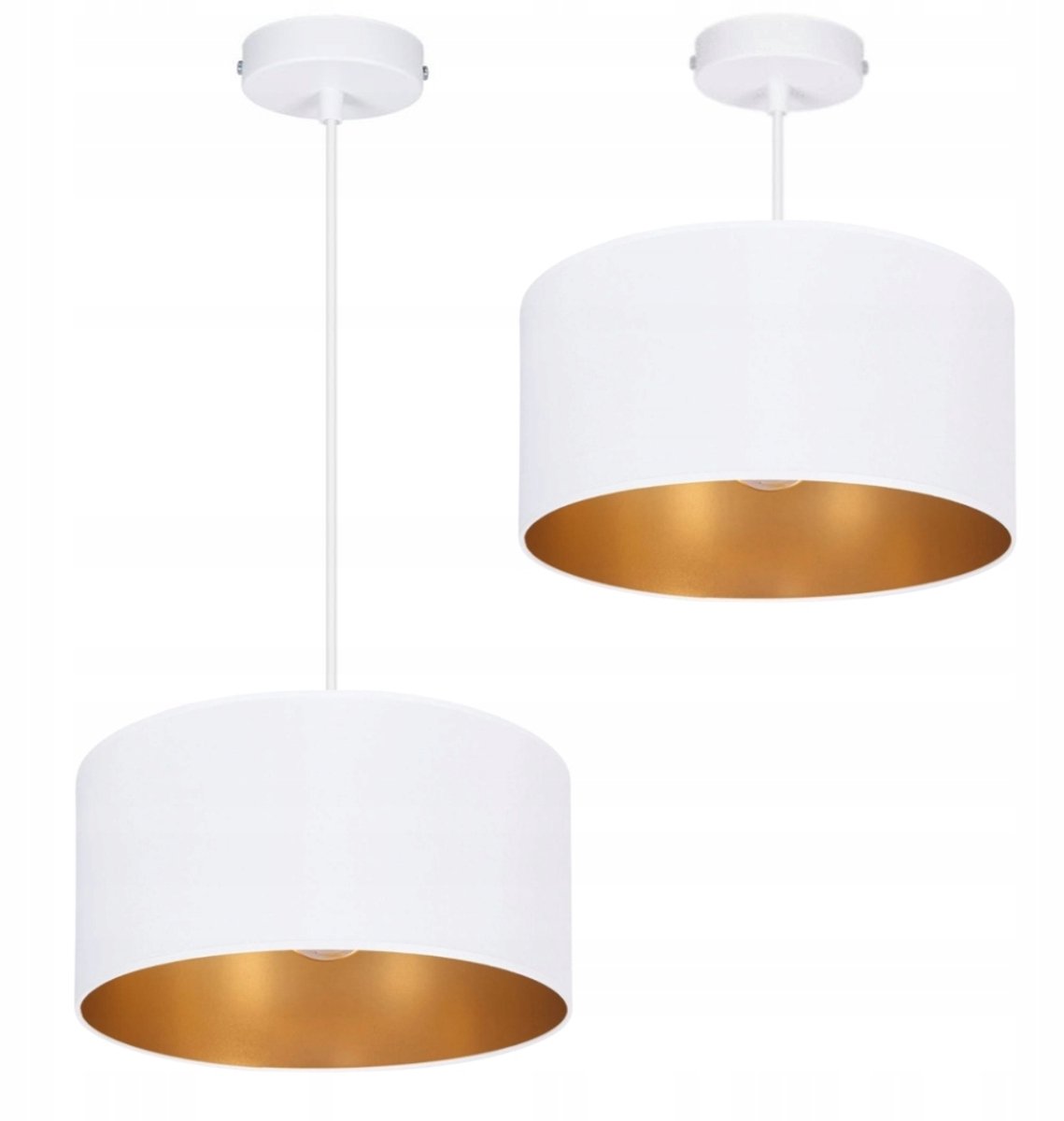 Merkloze Hanglamp XXL Cilinder Lampenkap 40cm In Hoogte Verstelbaar
