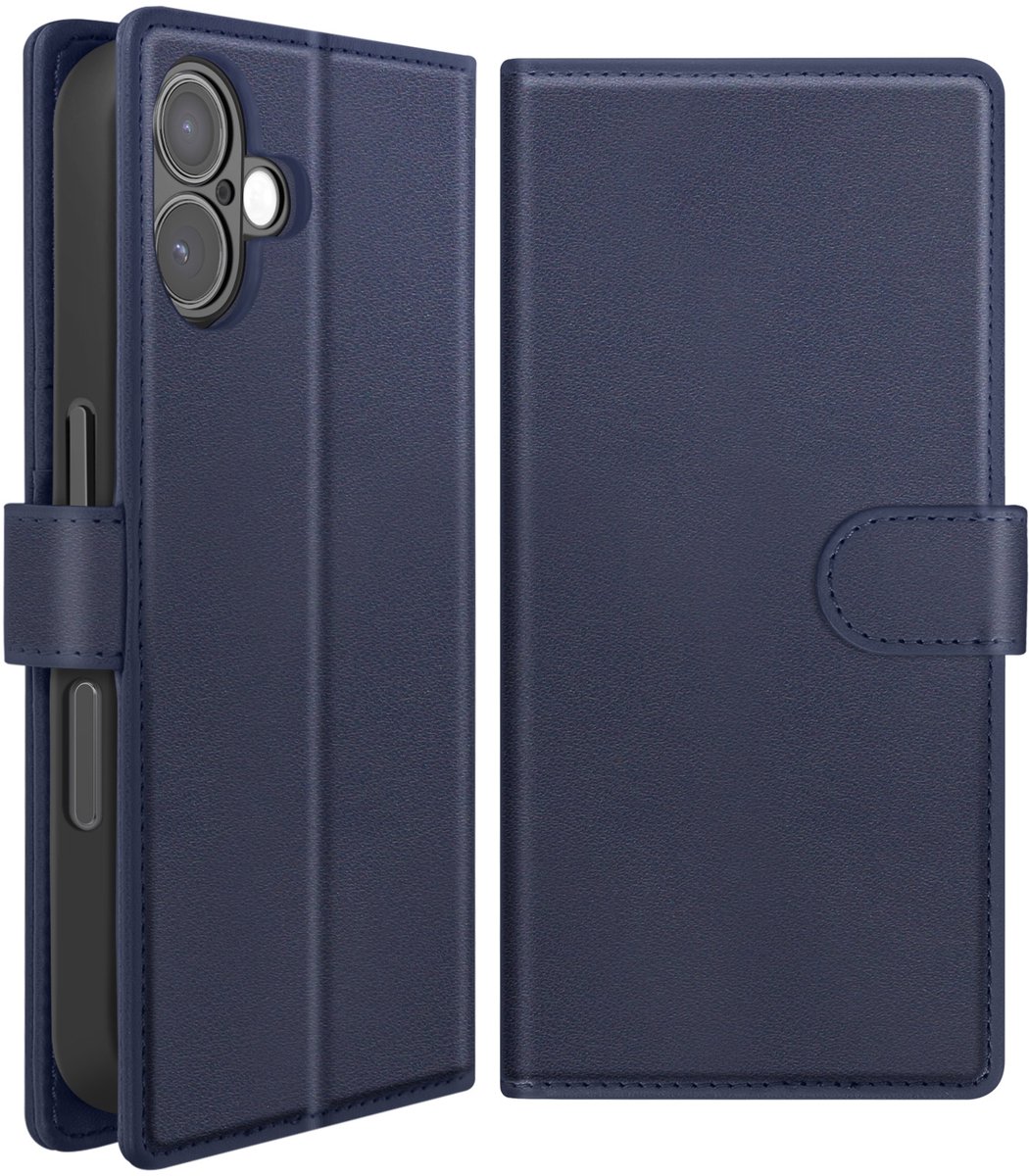 Mayaxess, Hoesje geschikt voor iPhone 17 - 2-in-1 Wallet met Afneembare Case, Nachtblauw