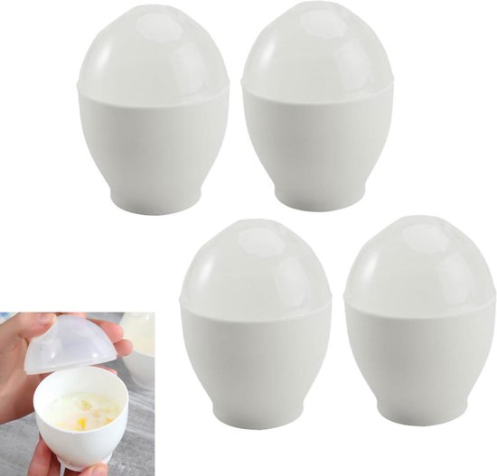 Keramische eierdopje creatieve kleurrijke eierd beker goblet ontbijt harde zachte gekookte eieren houder 4 kleuren (Color : A