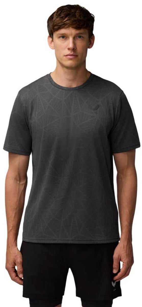 Castore Flow Engineered Knit T-shirt Met Korte Mouwen Grijs L Man