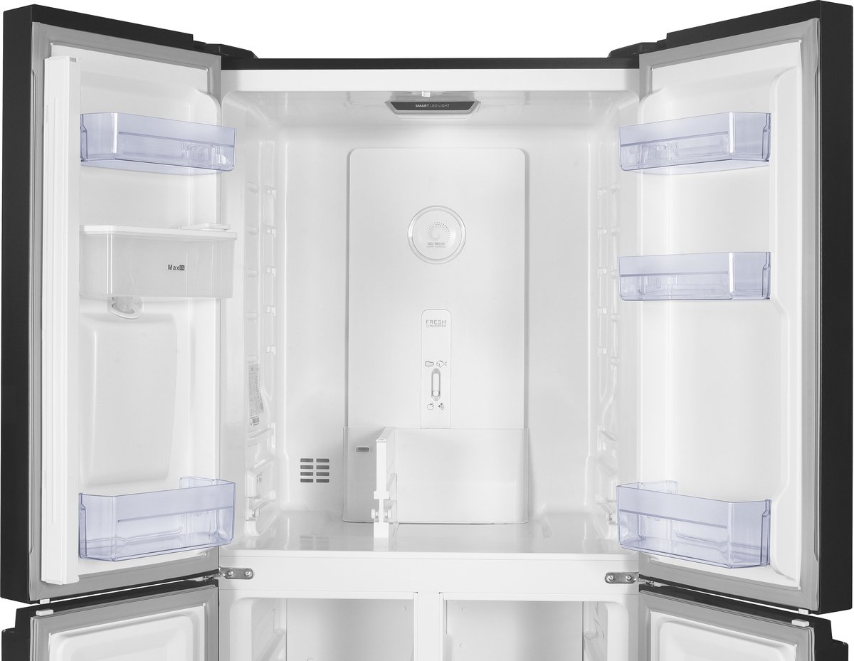Bella BMD448-WSDI - Amerikaanse Koelkast - 4 Deuren - Waterdispenser - No-Frost - Digitaal Display — afbeelding 3