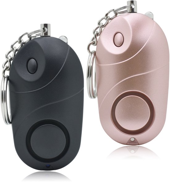 Compact persoonlijk noodalarm met 140dB sirene