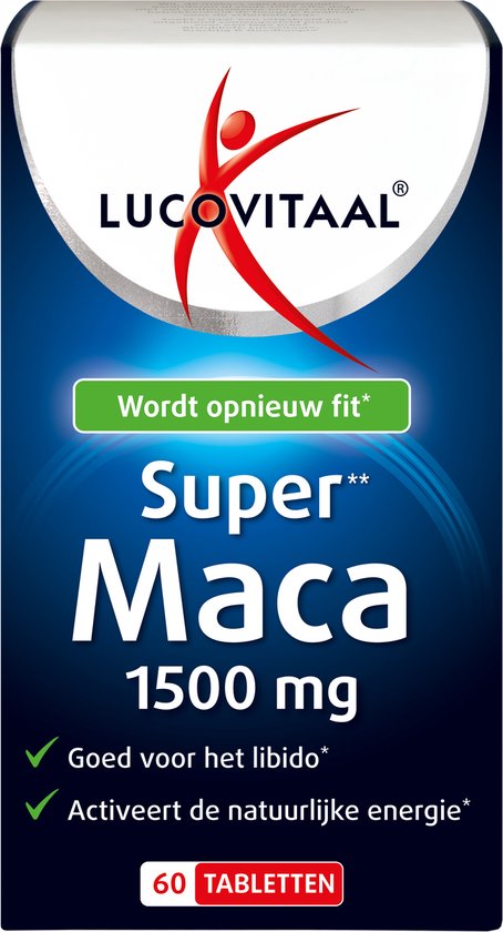 Lucovitaal Super Maca Tabletten 60TB
