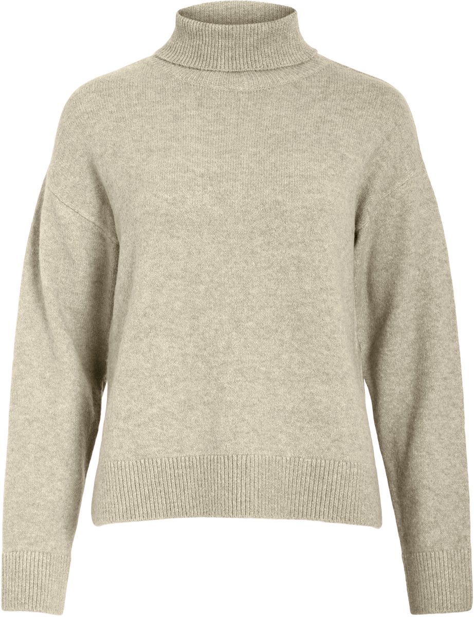 VILA - VIELLIE L/S ROLLNECK PULLOVER/KA - Dames - Gebreide truien