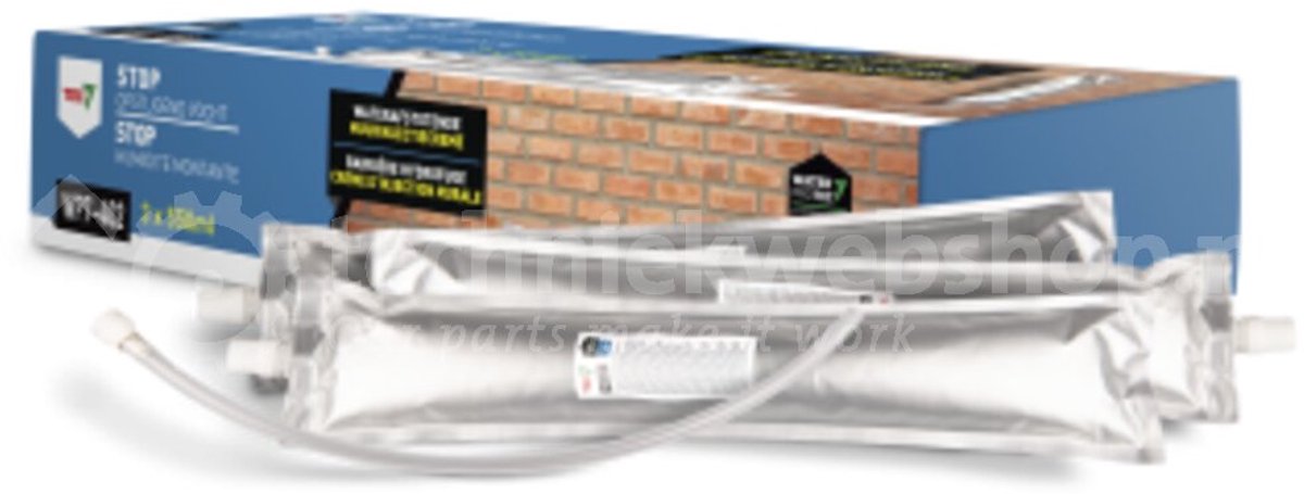WP7-402 Stop Opstijgend Vocht Tec7 – 3 worsten à 550 ml