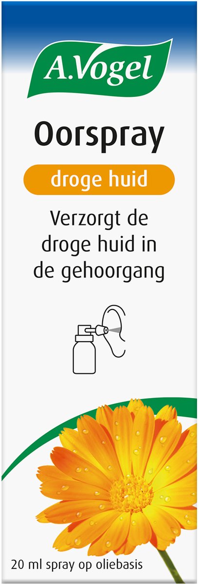 A.Vogel Oorspray droge huid - Verzorgt de droge huid in de gehoorgang - 20 ml