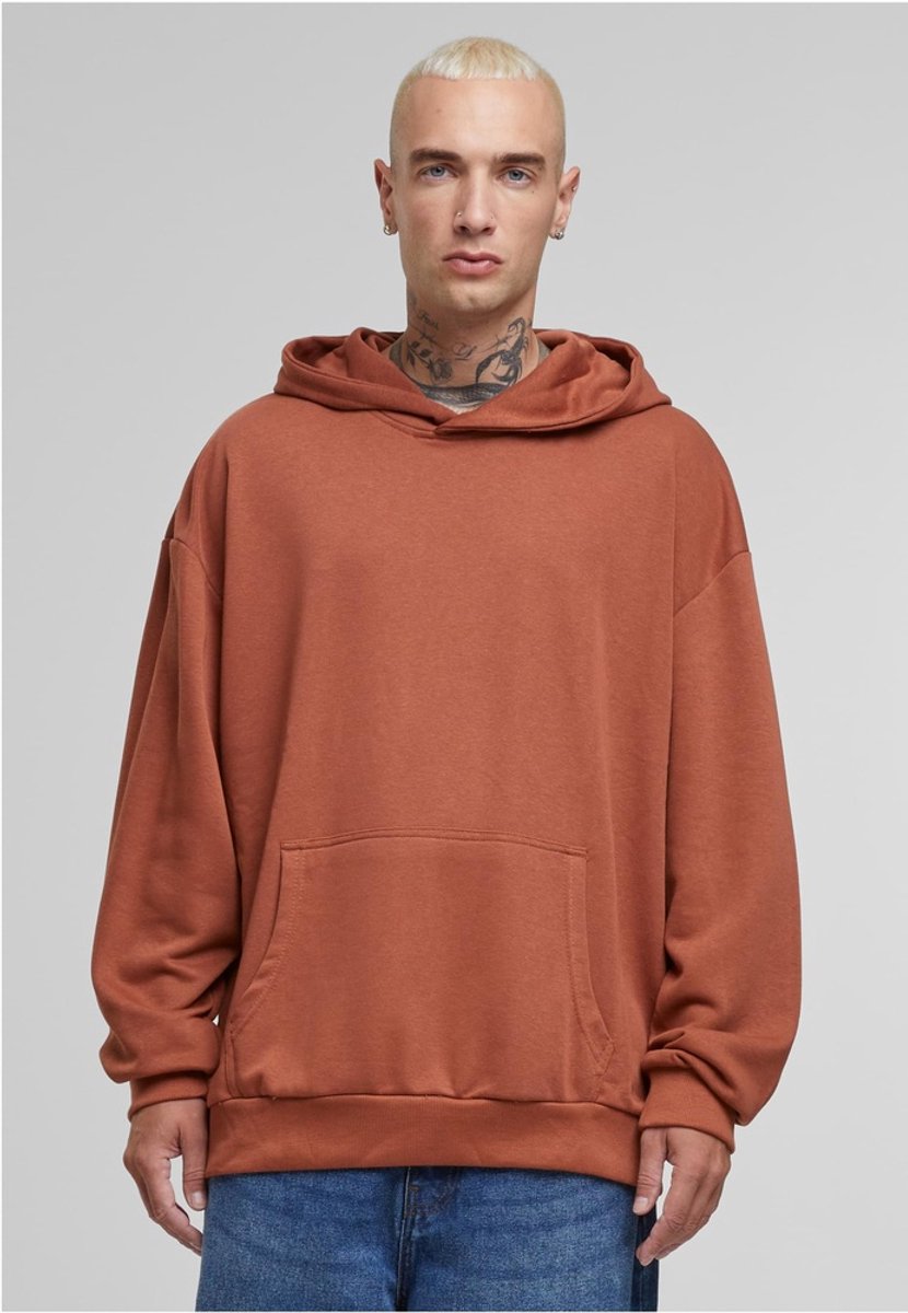 Urban Classics Light Terry Hoodie/trui M Rood