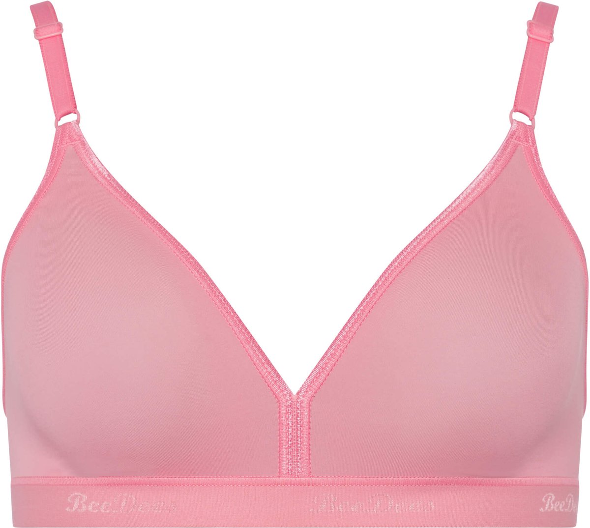 BeeDees Soft-BH Microfun N beugelvrije bh flamingo