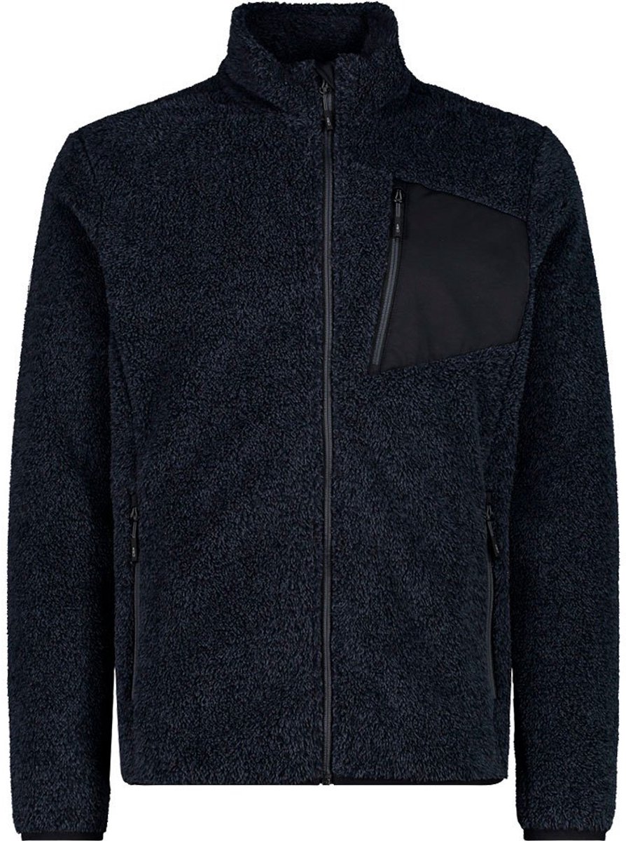 Cmp 31p1517m Fleece Man Zwart
