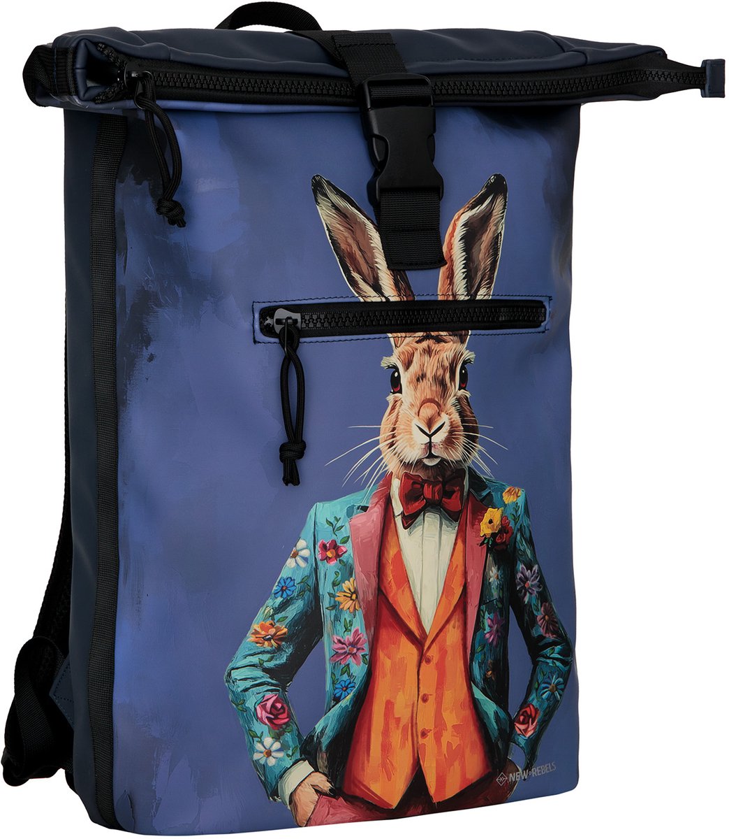 Mart Arts New York Rabbitssuit Rolltop Rugzak 16L
