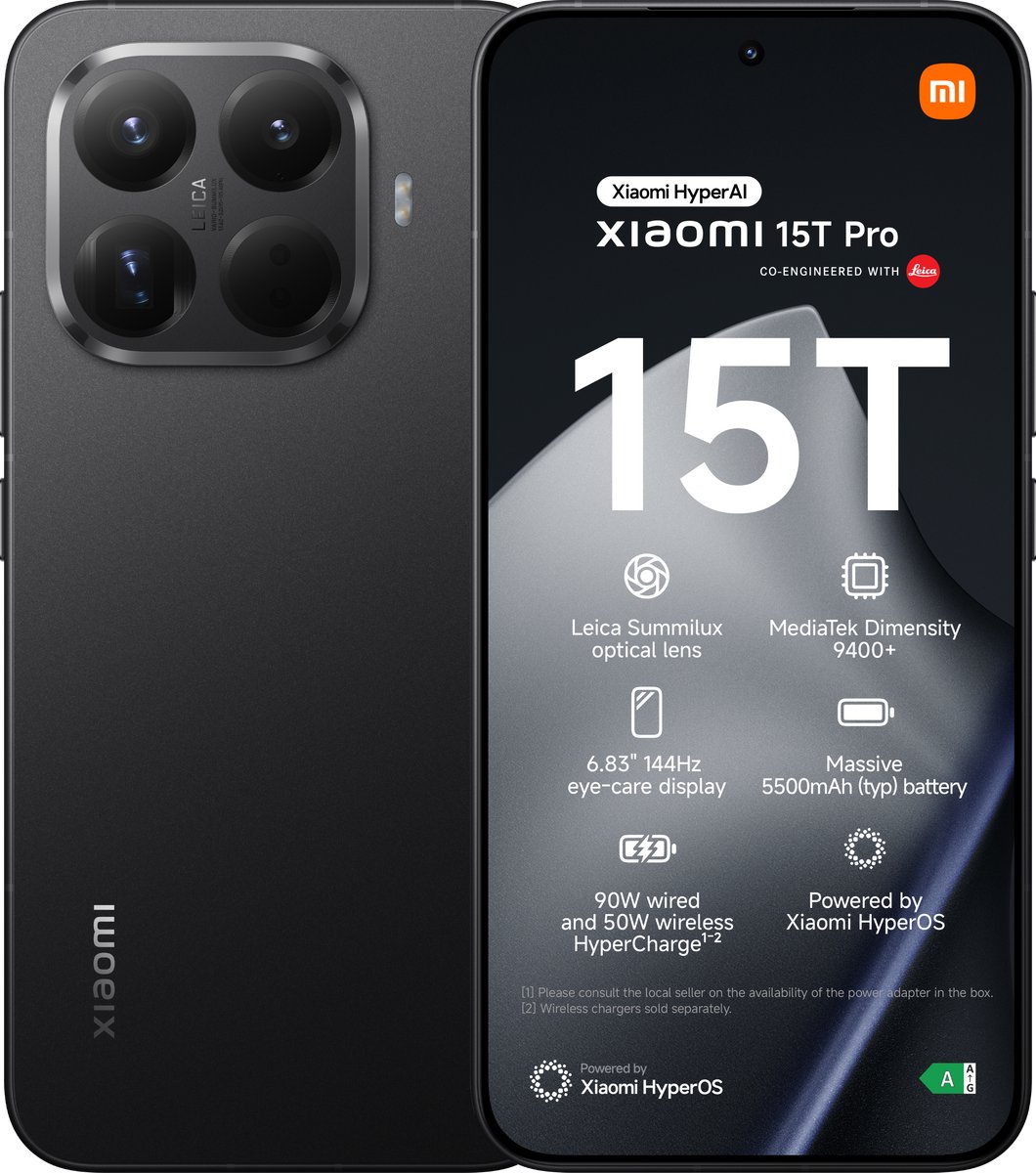 Xiaomi 15T Pro 512 GB Zwart 5G