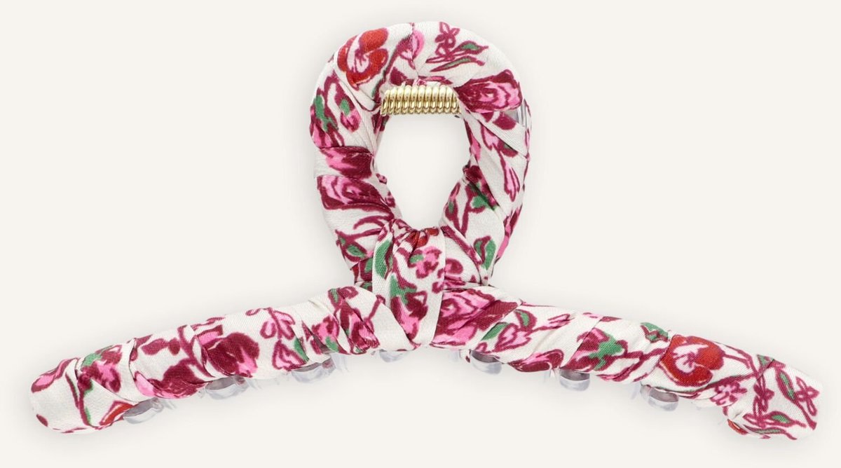 Becksondergaard Fleuriella Calebrina Hair Claw Haaraccessoires Dames - Wit - Maat ONESIZE