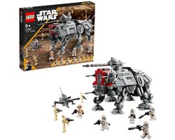 LEGO Star Wars AT-TE Walker Verstelbaar Model met Clone Troopers en Droid Figuren - 75337 Image