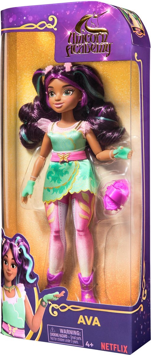 Unicorn Academy - Pop Ava - met 7 modeaccessoires en borstel — afbeelding 10