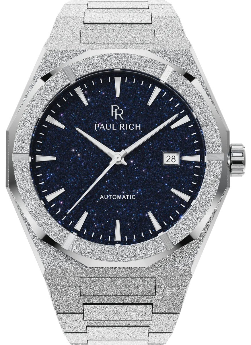 Paul Rich Frosted Star Dust II Silver FSDA01 Automatic horloge