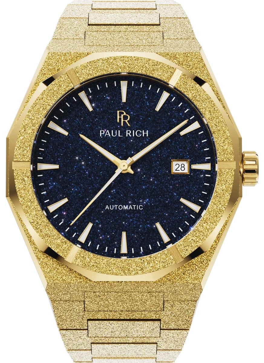 Paul Rich Frosted Star Dust II Gold FSDA02 Automatic horloge